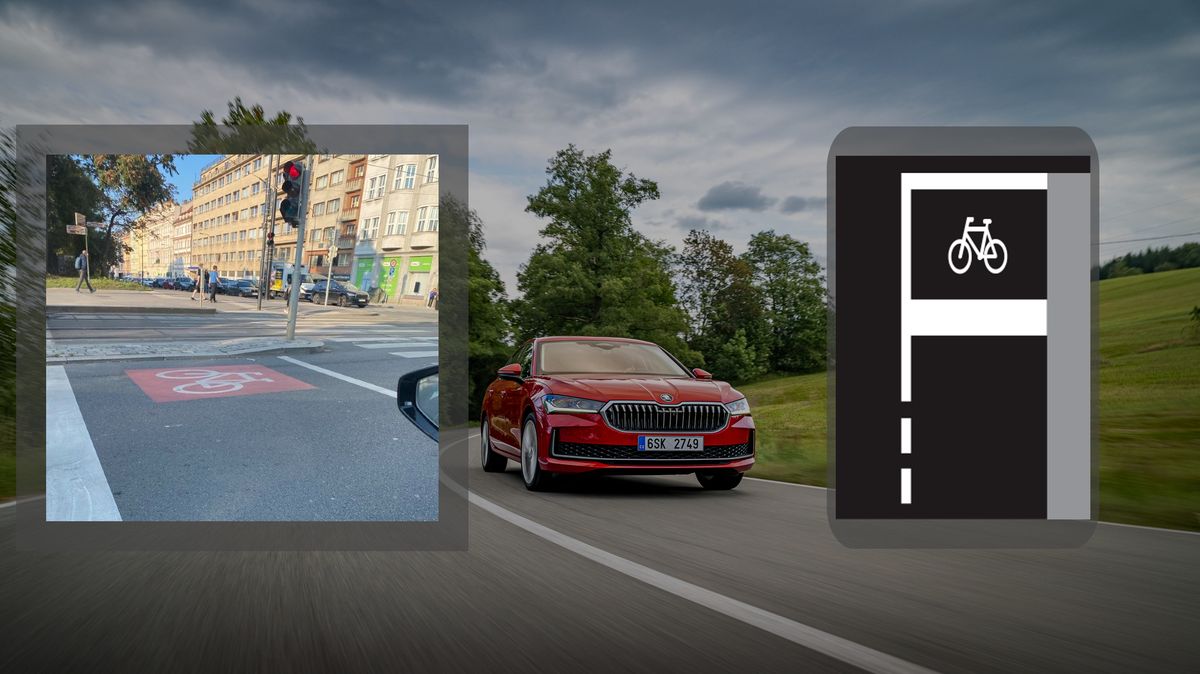 Tady je cyklistovo! Nová značka před křižovatkou má pro řidiče jasně daná pravidla, nedodržení se trestá pokutou