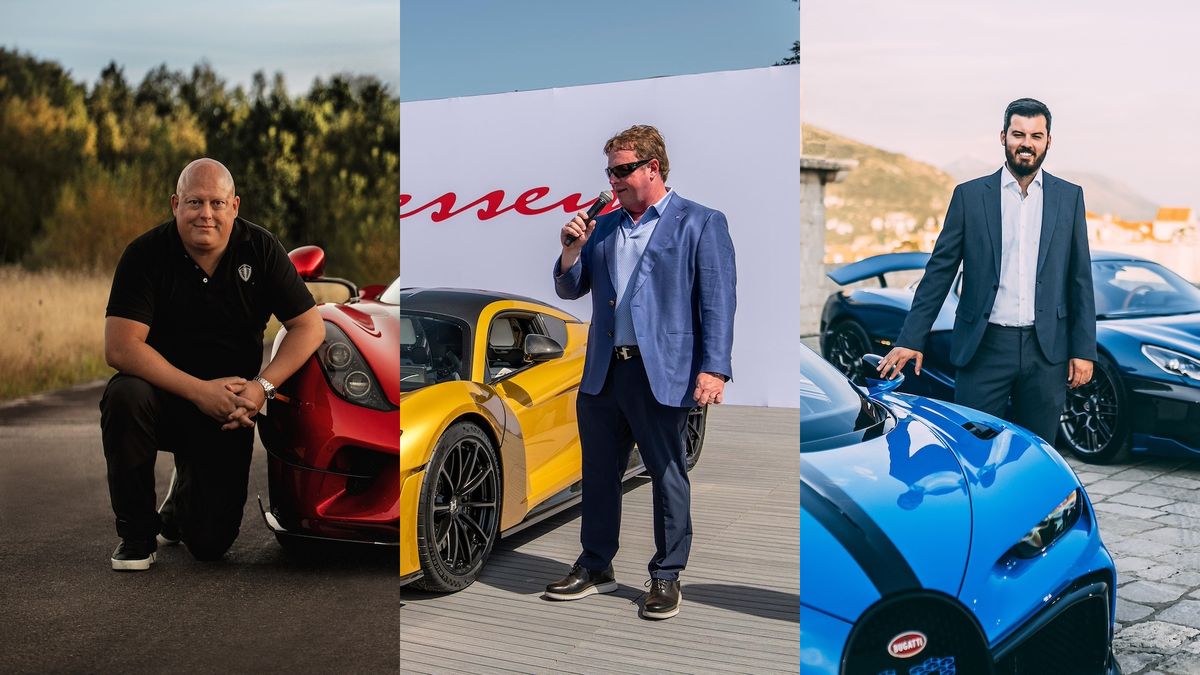 Rimac, Hennessey a Koenigsegg si byli zajezdit. Strůjci třech nejbláznivějších hyperaut na světě vyzkoušeli stroje svých konkurentů