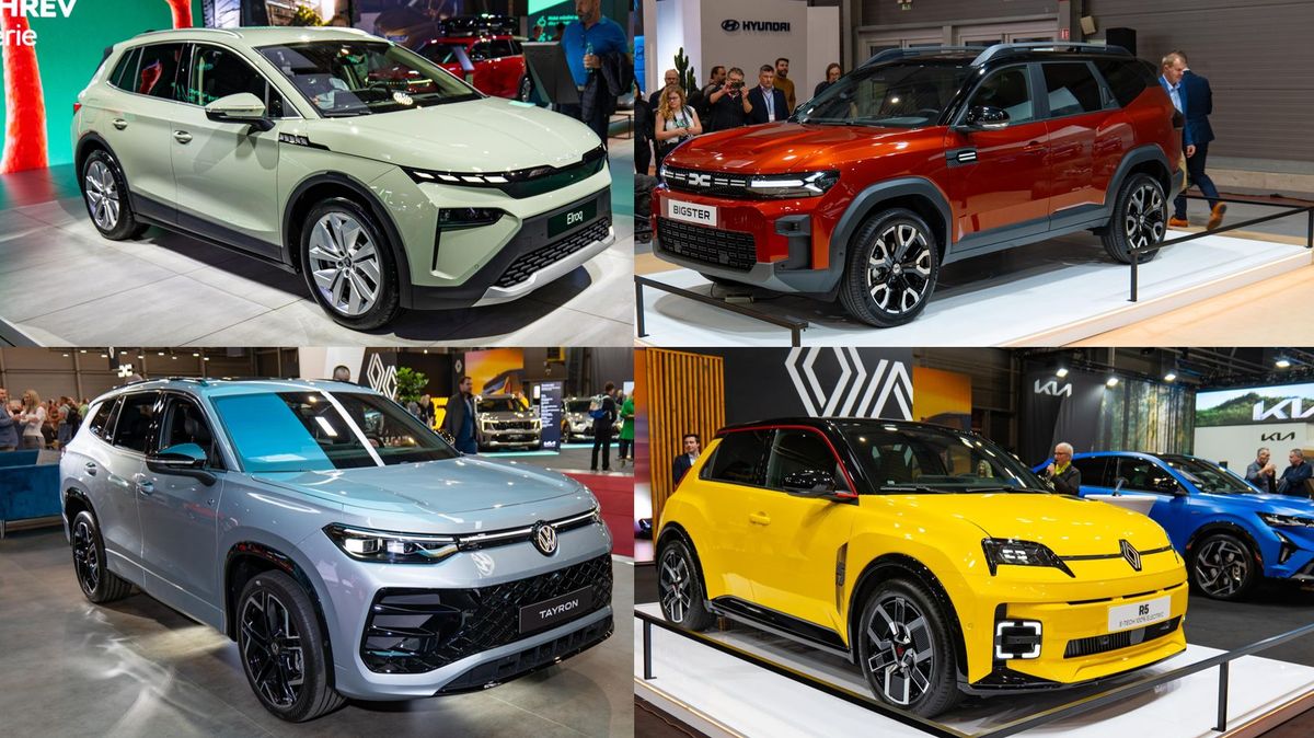 Škoda Elroq, Dacia Bigster, Renault 5 nebo VW Tayron – Nejdůležitější novinky na e-Salonu 2024