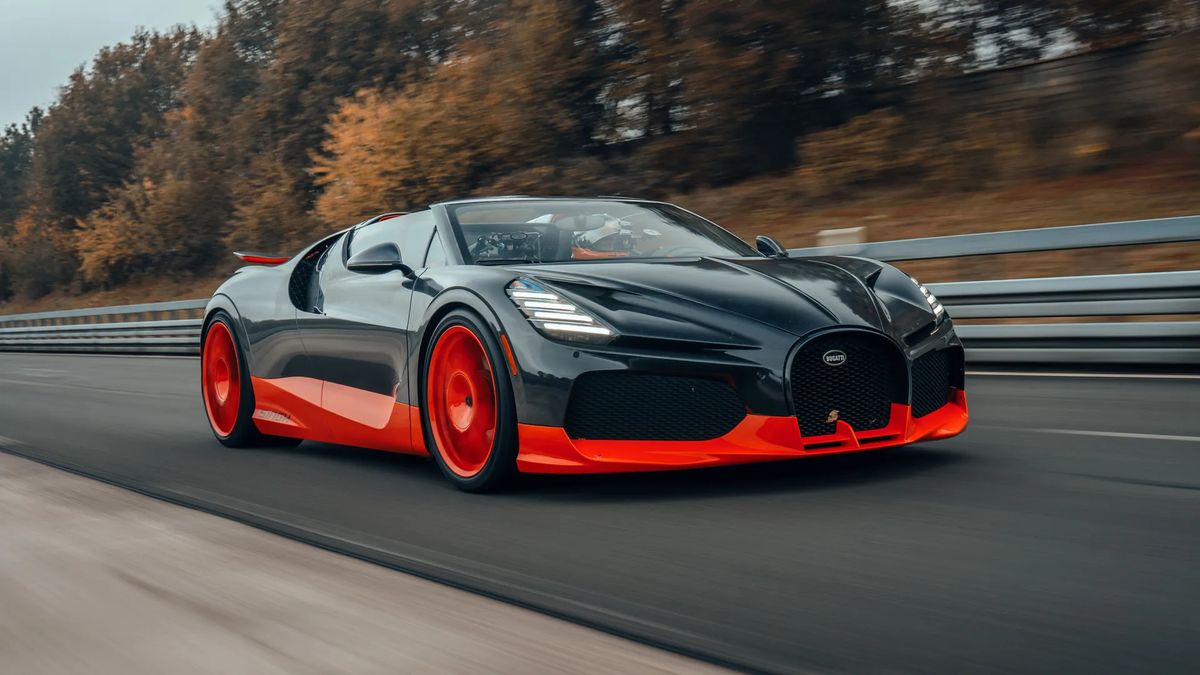 Bugatti má nejrychlejší auto nahoře bez. Otevřený Mistral to rozjel na rychlost, která byla ještě před pár lety automobilům zapovězená