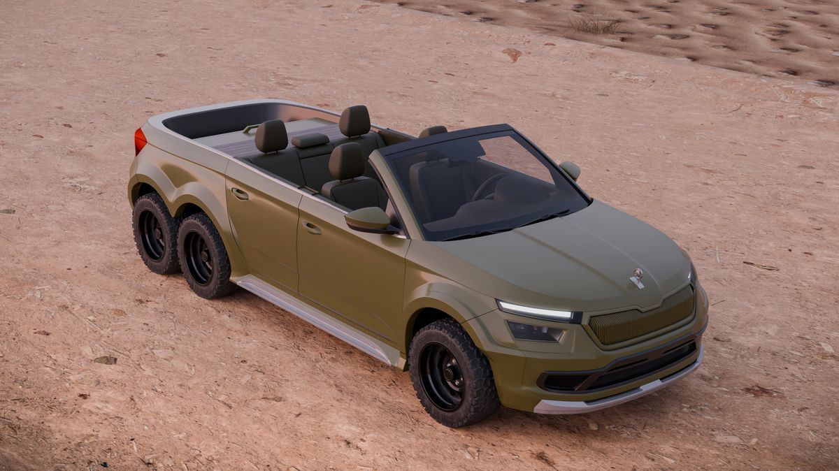 Škoda Vojaq 6 × 6 je vojenský speciál pro vrchní velení armády. Šestinápravový otevřený vůz odkazuje na předchůdce z 30. let