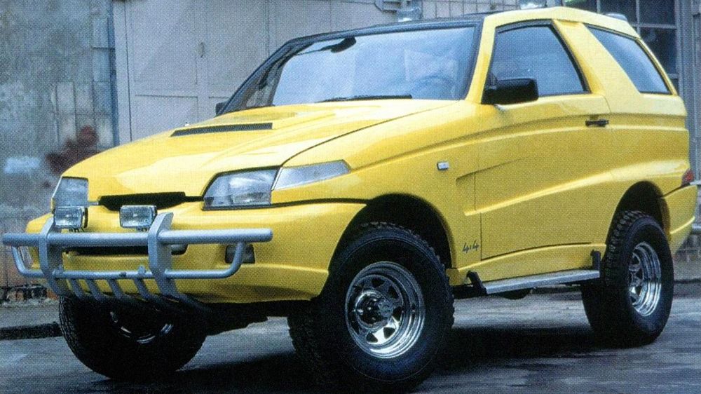Mysleli jsme si, že nejošklivější auto světa je Pontiac Aztek. Ale pak jsme narazili na tohle ruské veledílo z devadesátek…