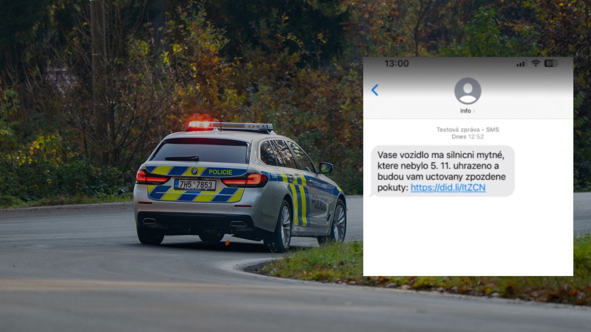 Pozor na nový podvod, který je namířen na motoristy. Falešnou SMS můžete dostat i vy