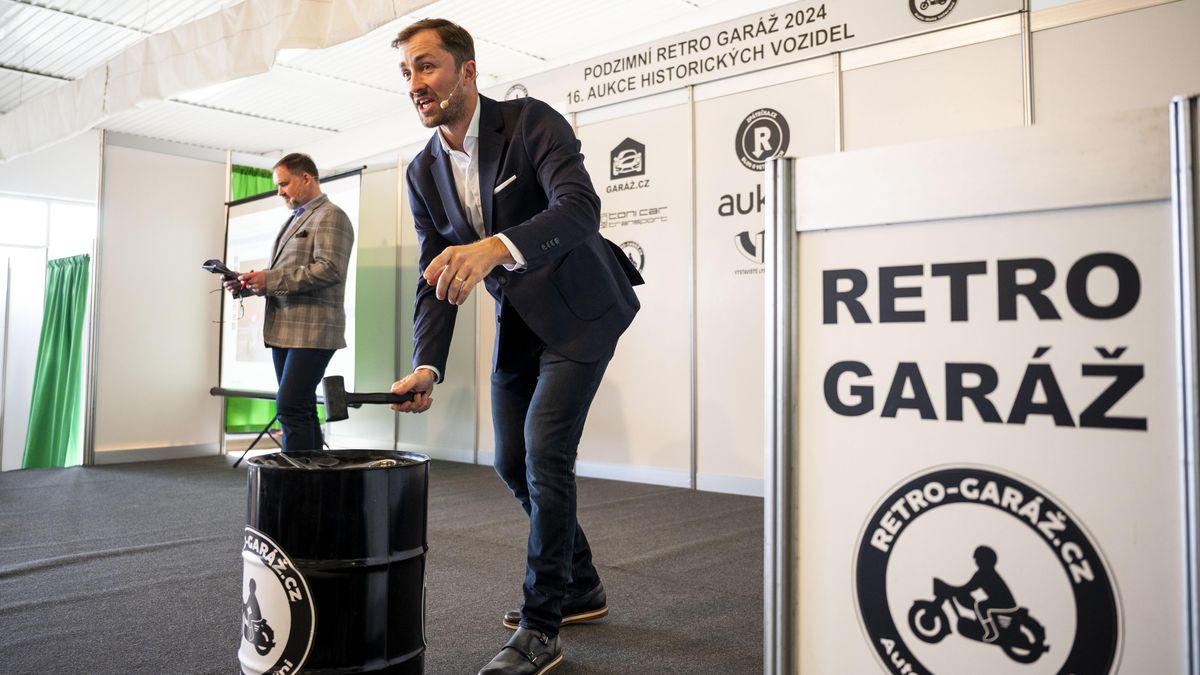 Už se to blíží! Největší dražba historických vozidel a veterán burza Retro Garáž 2025 začne už za pár dní
