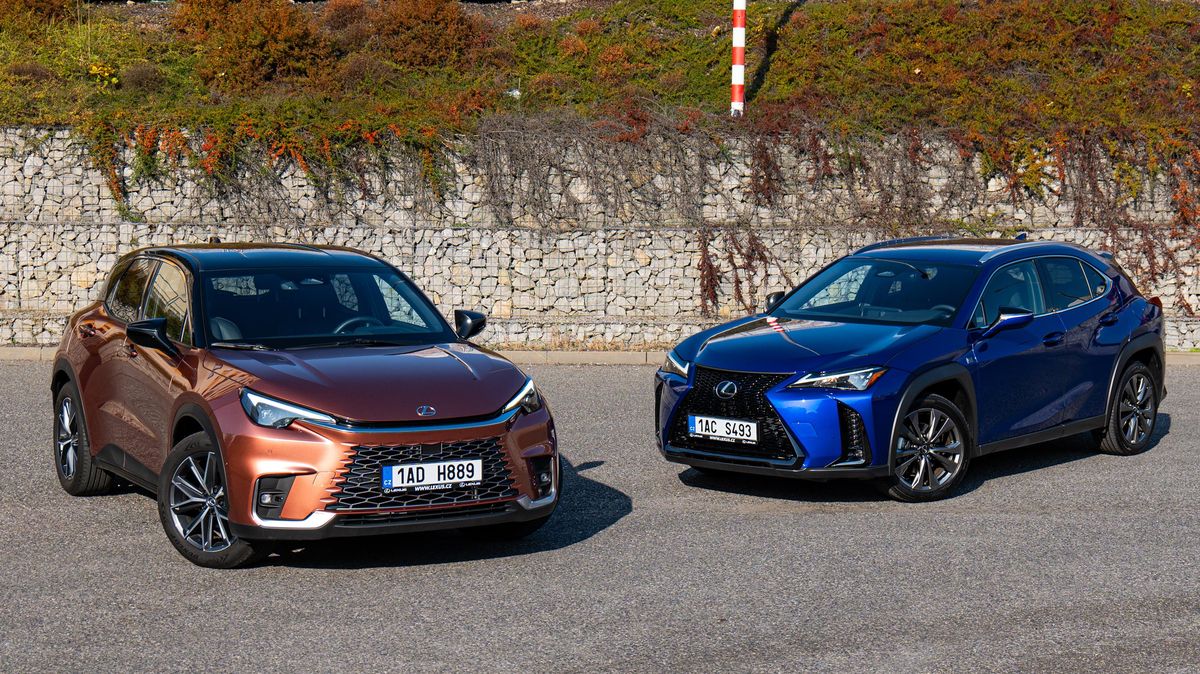 Prémiové kompakty Lexus LBX a UX umí dělat parádu a z nádrže jen usrkávají
