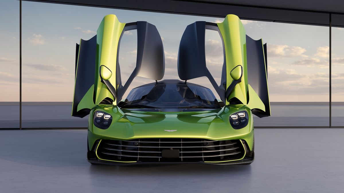 Stovka za 2,5 sekundy! Nová raketa Aston Martinu má úžasné parametry a vychytávky formule 1