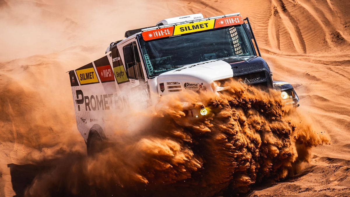 Na Dakar za obhajobou: Martin Macík má nový kamion na nových pneumatikách a spoustu odhodlání k tomu