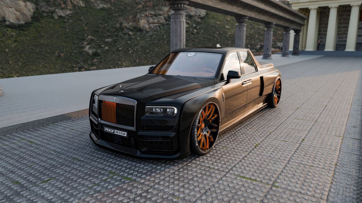 Tohle vám Rolls-Royce nevyrobí ani za zlaté prase! Český designér upravil nejluxusnější SUV světa po vzoru amerického venkova