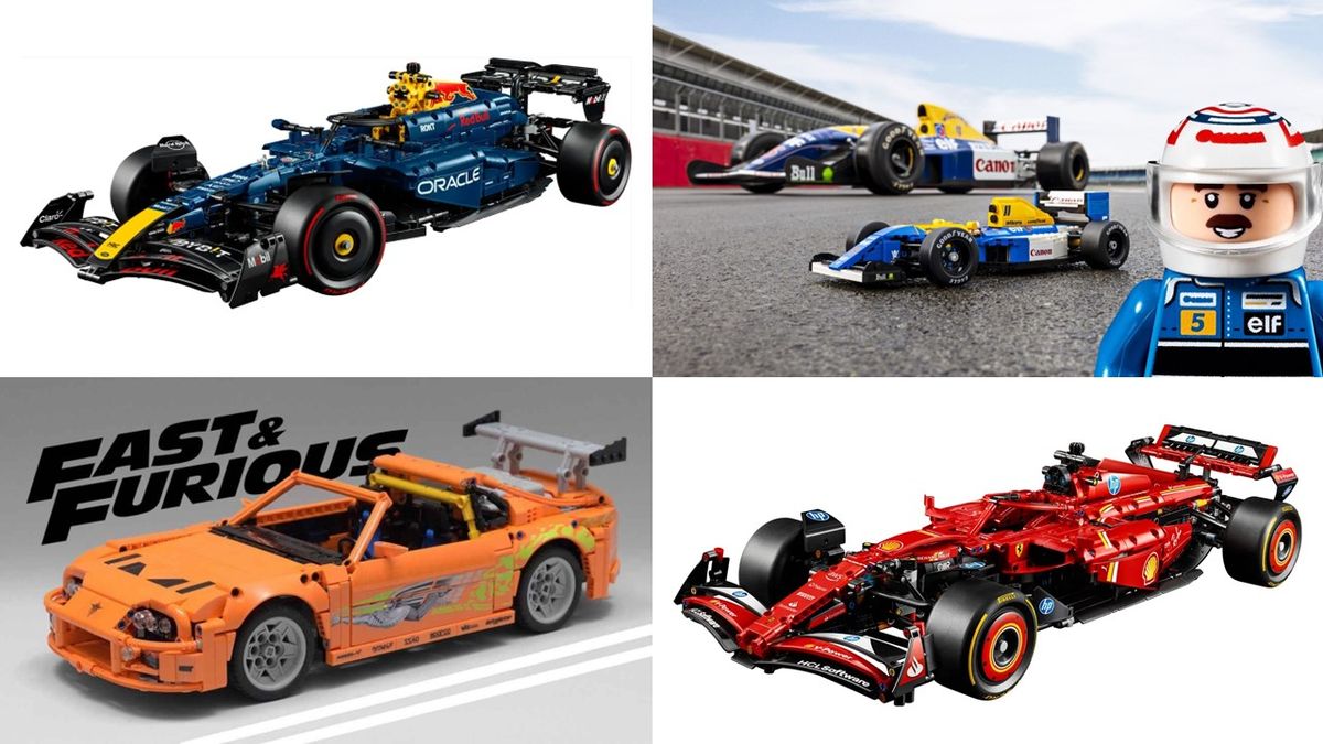 LEGO novinky s českou stopou potěší fanoušky formule 1 i Rychle & zběsile
