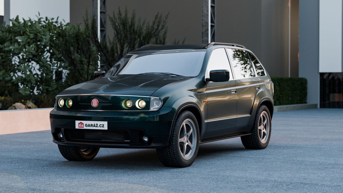 Kdyby se Tatra rozhodla kromě sedanu T700 vyvinout i SUV, vypadalo by takto. Model T700 S mohl předběhnout i BMW