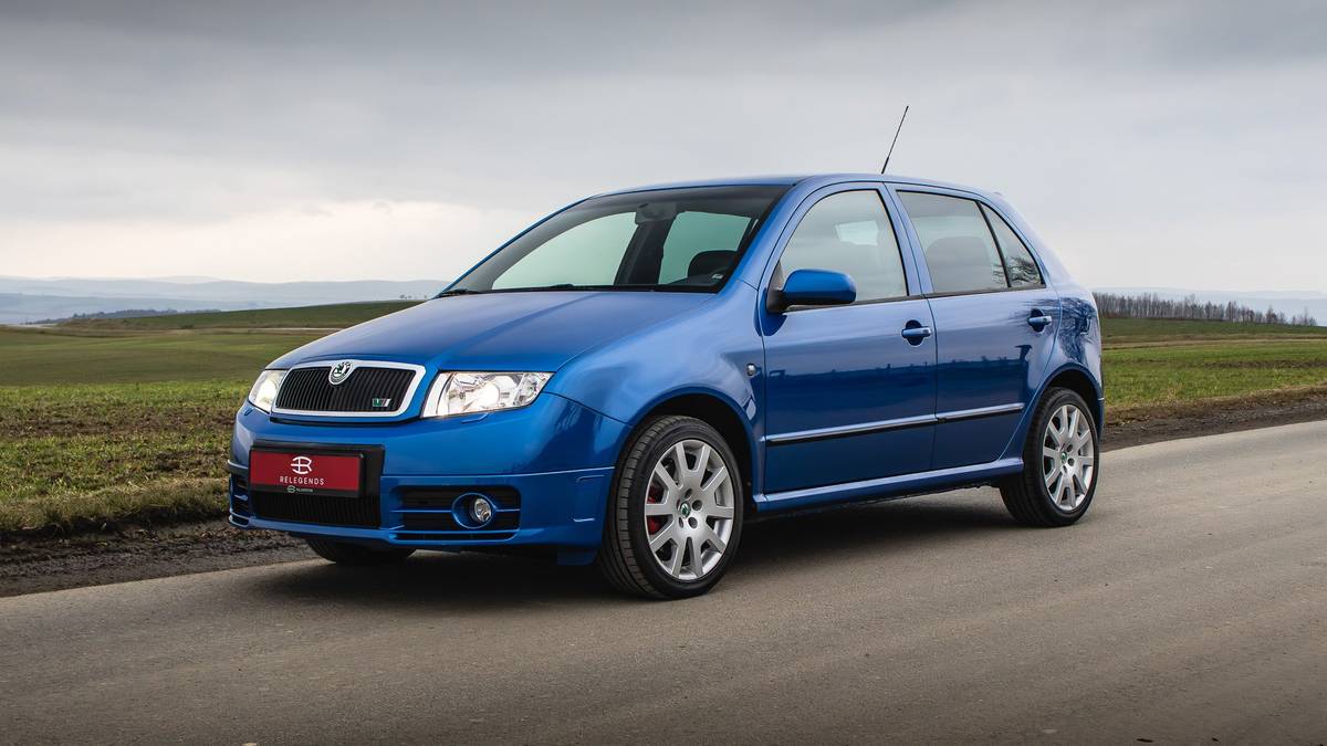 Škoda Fabia RS Swiss Blue Edition