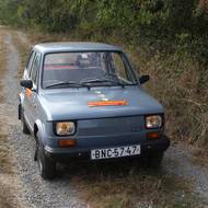 Polski Fiat 126p 650E.