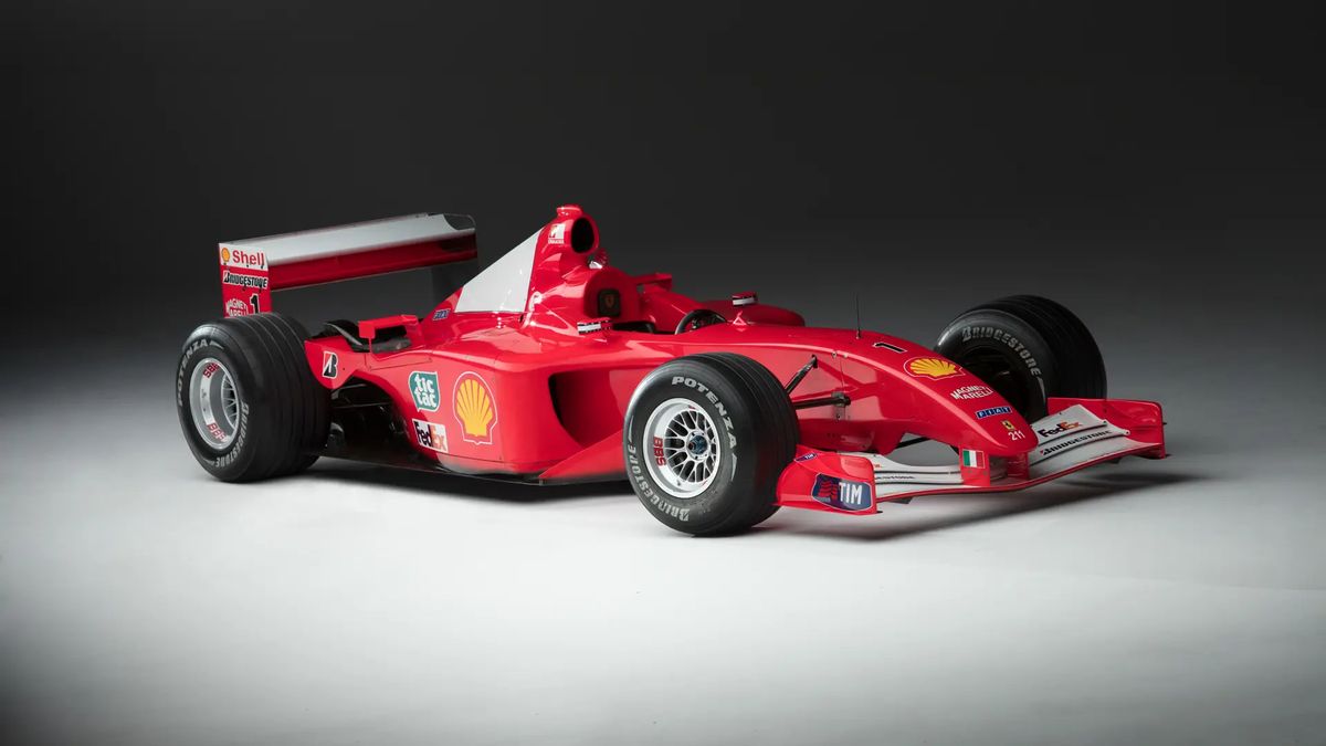 Na prodej je ikonická formule Michaela Schumachera ze zlaté éry královny motorsportu. Budete ji chtít už jen kvůli motoru!