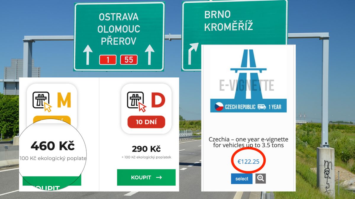 Velký pozor na nákup dálničních známek nejen do Česka, ale i zahraničí! Podvodné stránky vám známku sice dodají, ale i tak přijdete o peníze