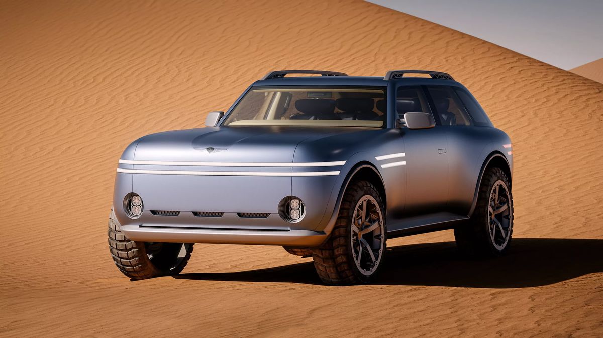 Divokému SUV off-roadu od luxusní značky Hyundie něco chybí, a proto je tak zajímavý