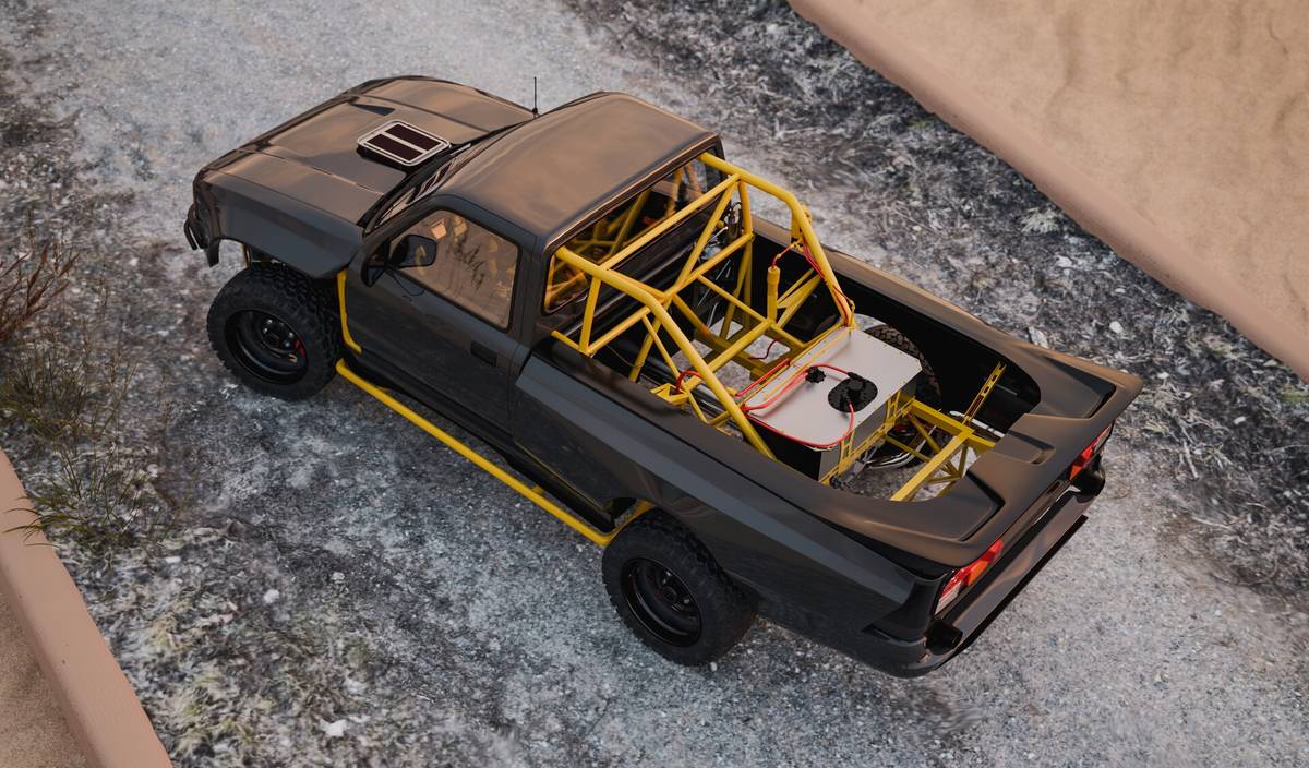 Škoda 105 pick-up V8