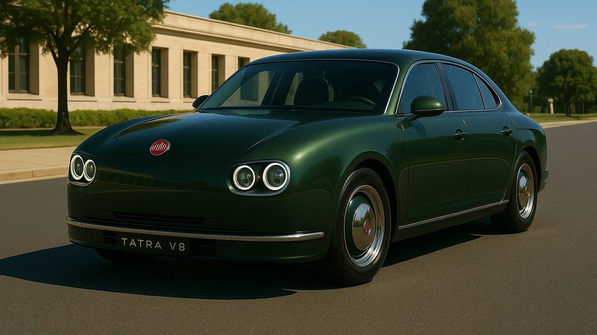 Našli jsme moderní tatrovky T613, V8 nebo dakarský speciál. No, občas se dílo nepovede. Hodně…