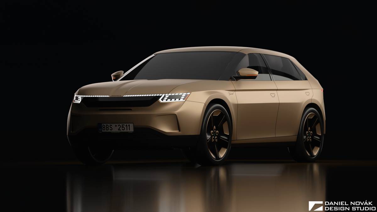 Vize moderní interpretace Škody Favorit