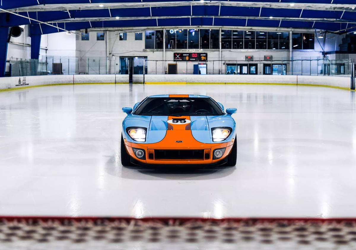 Ford GT Heritage Edition, který vlastnil Wayne Gretzky