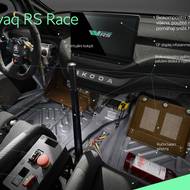 Škoda Enyaq RS Race 2025