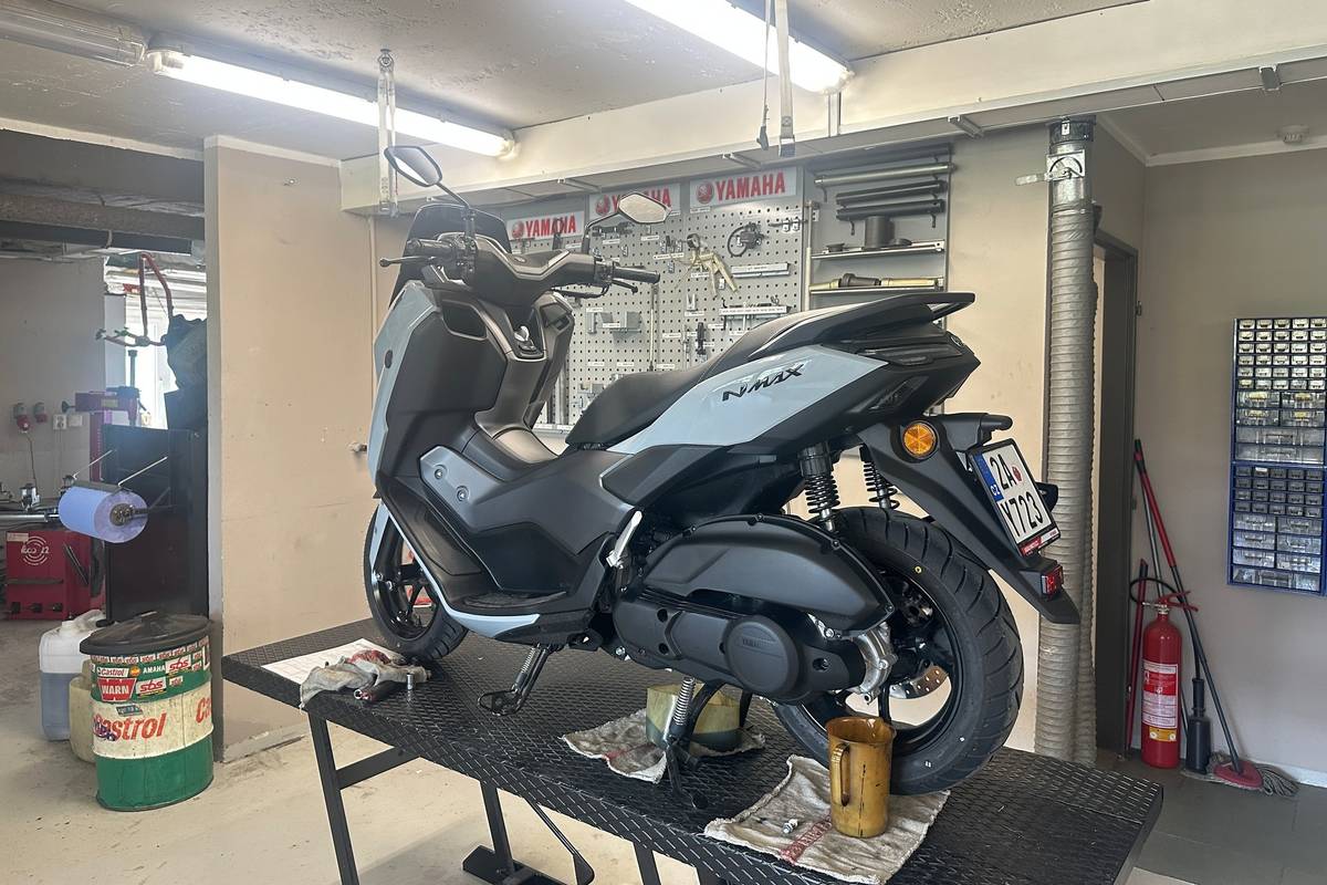 Yamaha NMax 125 - servis.