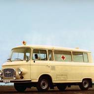Barkas B1000 KK – jedna z variant sanitky.