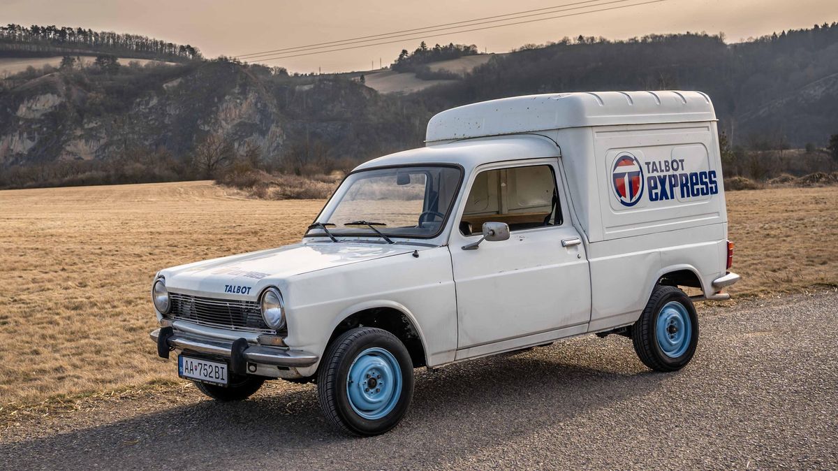 Užitková dodávka jako veterán? Proč ne, když je Talbot 1100 VF2 tak povedený. A navíc stylový!