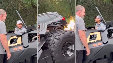 Tohle je i na fotbalistu moc… Neymar si koupil auto za desítky milionů, které ani nesmí na silnici. Zato šlehá plameny