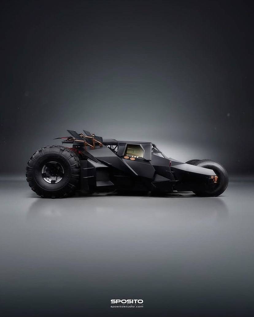 Neymarův batmobil.