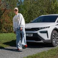 Bára Poláková a Škoda Elroq