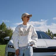 Bára Poláková a Škoda Elroq