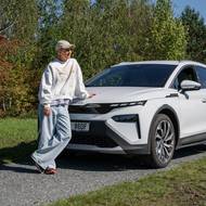 Bára Poláková a Škoda Elroq