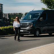 Lucie Výborná a její obytňák Renault Master