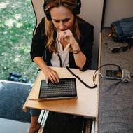 Lucie Výborná a její obytňák Renault Master