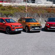 Dacia Spring x Hyundai Inster x Citroën ë-C3