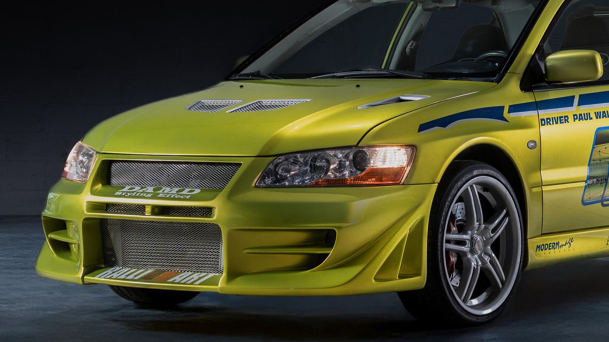 Na prodej je nejúžasnější sbírka filmových aut za poslední dobu. Koupíte Mitsubishi EVO po Paulu Walkerovi nebo i originální Batmobil