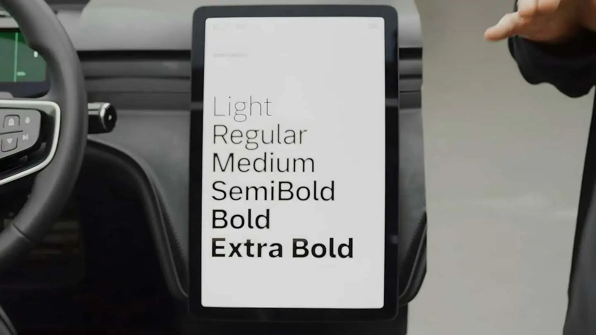 Nové písmo má podle Volva zvýšit bezpečnost při řízení. Máme možná lepší nápad, jak toho dosáhnout