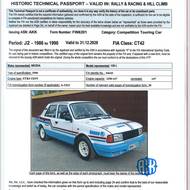 Závodní Škoda 130 L