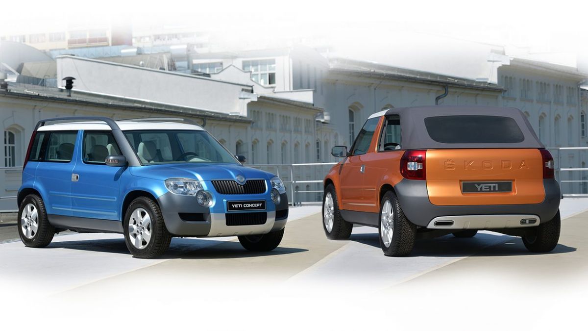 I Škodovka umí bláznit: Na některé její koncepty se už zapomnělo, odvážné jsou dodnes