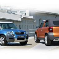 Obě verze konceptu Yeti. 