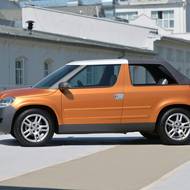 Druhý koncept Yeti v lecčems připomínal Felicii Fun.