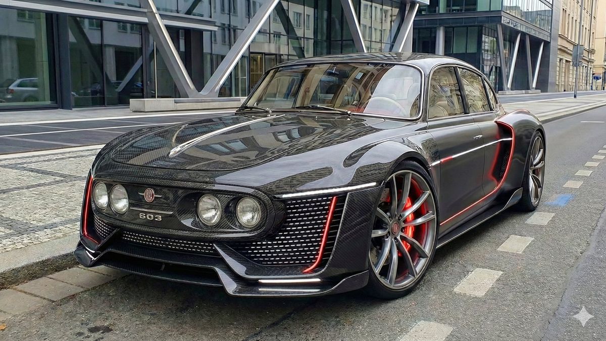 Nadšenci oživují legendární Tatru 603. Ve sportovní verzi šlehá z výfuků plameny