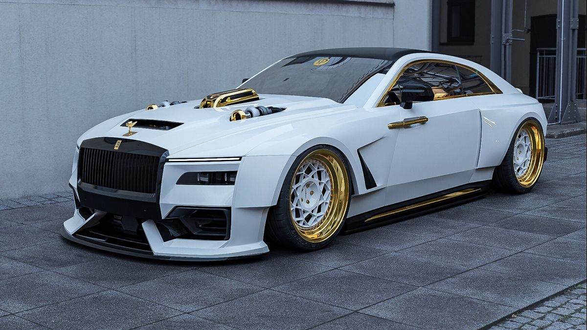 Tohle by bylo i na Mansory moc: Rolls-Royce Spectre v těžce arabském stylu vznikl v Česku