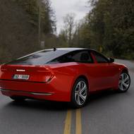 Vize nové generace Škody Rapid od mladého českého designéra Daniela Nováka