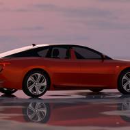 Vize nové generace Škody Rapid od mladého českého designéra Daniela Nováka