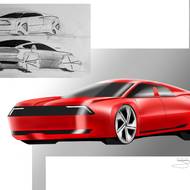 Vize nové generace Škody Rapid od mladého českého designéra Daniela Nováka