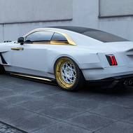 Rollsu-Royce Spectre White Spirit (virtuální 3D design)