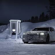 Prototyp čtyřdveřového GT Jaguar.