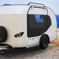 Koncept levného obytného přívěsu (Thanos Pappas)