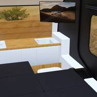 Koncept levného obytného přívěsu (Thanos Pappas)